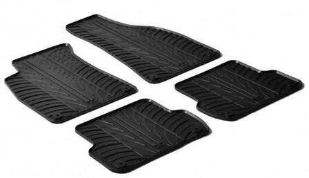 Rubber automatten Audi A4 2001-2008