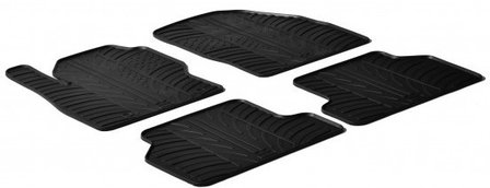 Rubber automatten Ford Focus II 2004-2011