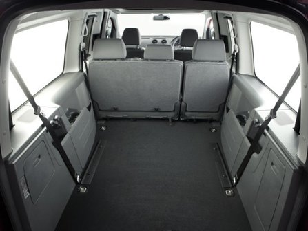 Rubber kofferbakmat VW Caddy Life (Maxi) | 2008-2020