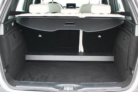 Rubber kofferbakmat Mercedes B-klasse (W246) onder | 2011-2019