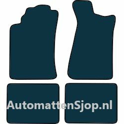 Naaldvilt zwart automatten Audi 80 (8C B4) | 1991-1994