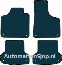 Naaldvilt zwart automatten Audi A3 (8P) | 2003-2013