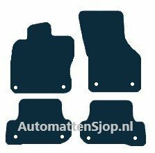 Naaldvilt zwart automatten Audi A3 Cabrio | 2008-2013