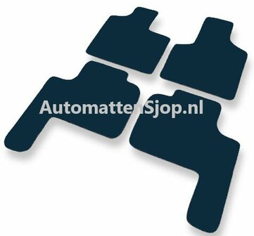 Naaldvilt zwart automatten Chrysler Grand Voyager | 2008-2011