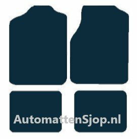 Naaldvilt zwart automatten Chrysler Vision | 1993-1998