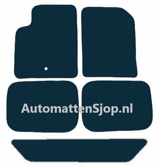 Naaldvilt zwart automatten Dodge Journey | 2008-2011