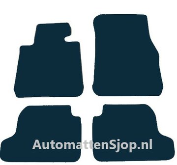 Naaldvilt zwart automatten BMW 2-Serie (F22) Coupe | 2014-2021