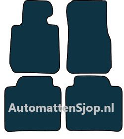 Naaldvilt zwart automatten BMW 3-Serie (F34) Gran Turismo | 2013-2020