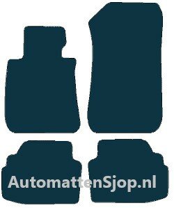 Naaldvilt antraciet automatten BMW 3-Serie (E92) Coupe | 2006-2013