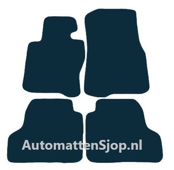 Naaldvilt zwart automatten BMW 4-Serie (F32) Coup&eacute; | 2013-2020