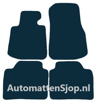 Naaldvilt zwart automatten BMW 4-Serie (F36) Gran Coup&eacute; | 2014-2021