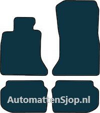 Naaldvilt zwart automatten BMW 5-Serie (F11) Touring | 2010-2013