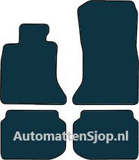 Naaldvilt antraciet automatten BMW 7-Serie (F01) | 2008-2015