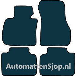 Naaldvilt zwart automatten BMW X1 (F48) | 2015-2022