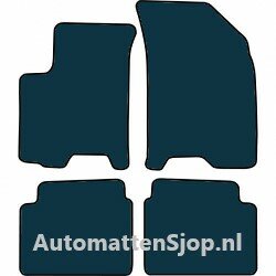 Luxe velours zwart automatten Chevrolet Aveo | 2005-2008