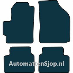 Luxe velours zwart automatten Chevrolet Matiz | 2005-2010