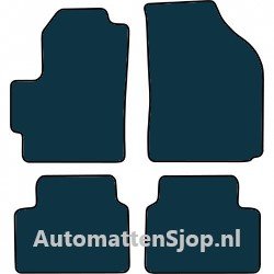 Naaldvilt zwart automatten Chevrolet Matiz | 2005-2010