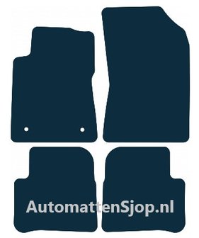 Luxe velours zwart automatten Citroen C3 III | 2016-heden