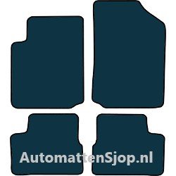 Luxe velours zwart automatten Citroen C3 I | 2002-2005