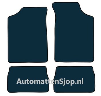 Naaldvilt zwart automatten Citroen Saxo | 1996-1999