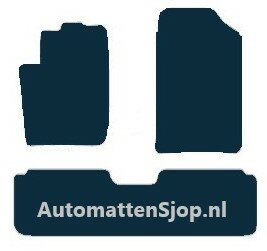 Luxe velours zwart automatten Citroen Xsara Picasso I | 2000-2004