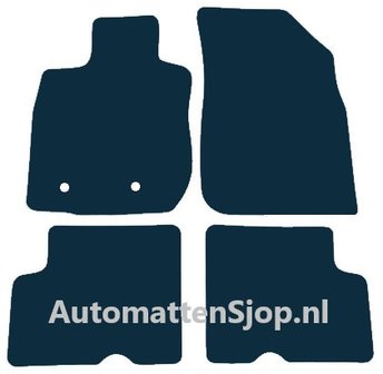 Naaldvilt zwart automatten Dacia Duster III (4x2) | 2018-2024
