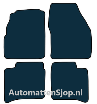 Naaldvilt zwart automatten Daihatsu Applause II | 1997-2000