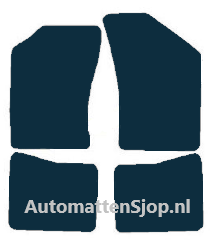 Naaldvilt antraciet automatten Daihatsu Cuore | 1990-1995