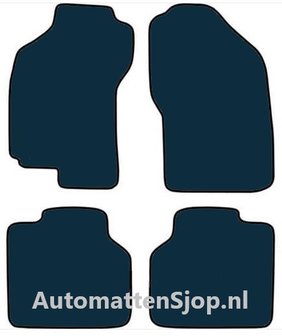 Naaldvilt zwart automatten Fiat Brava | 1995-1999