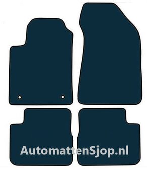 Naaldvilt zwart automatten Fiat Bravo II (198) | 2007-2015