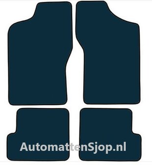 Naaldvilt antraciet automatten Fiat Cinquecento | 1992-1998