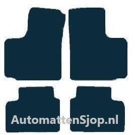 Naaldvilt zwart automatten Fiat Doblo (119) | 2001-2010
