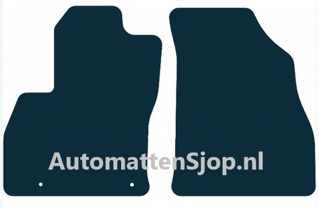 Naaldvilt zwart automatten Fiat Fiorino | 2016-heden