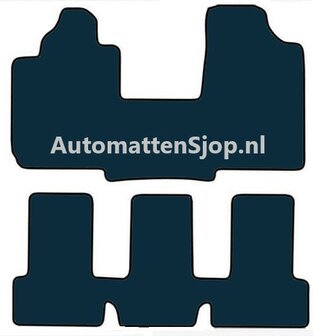 Naaldvilt zwart automatten Fiat Multipla | 1998-2004