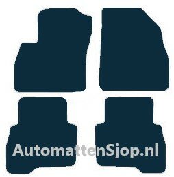 Naaldvilt zwart automatten Fiat Qubo | 2008-2016