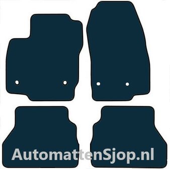 Naaldvilt zwart automatten Ford B-Max | 2012-2015