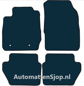 Naaldvilt zwart automatten Ford Ecosport | 2014-2018