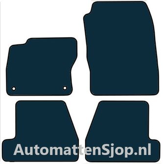 Naaldvilt zwart automatten Ford Focus III | 2011-2014