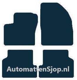 Naaldvilt zwart automatten Ford Focus II |2004-2008