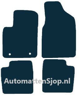 Luxe velours zwart automatten Ford KA | 2008-2012