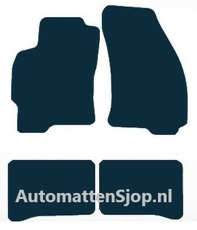 Naaldvilt zwart automatten Ford Mondeo III | 2000-2007