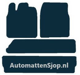 Naaldvilt zwart automatten Ford Windstar | 1995-2005