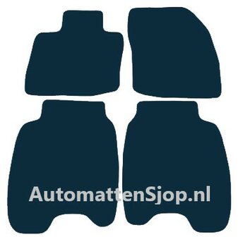 Naaldvilt antraciet automatten Honda Civic VIII | 2006-2012