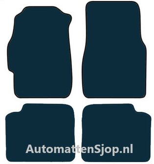 Naaldvilt zwart automatten Honda Civic VI | 1996-2001