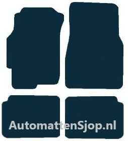 Naaldvilt zwart automatten Honda Civic VI | 1996-2001