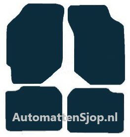 Naaldvilt antraciet automatten Honda Civic IV | 1988-1991