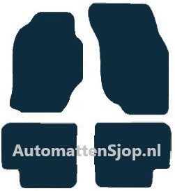 Naaldvilt antraciet automatten Honda Concerto | 1989-1995