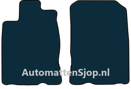 Naaldvilt zwart automatten Honda CR-Z | 2010-2014