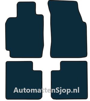 Naaldvilt zwart automatten Honda HR-V | 1999-2003