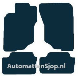 Naaldvilt zwart automatten Honda Insight | 2009-2014